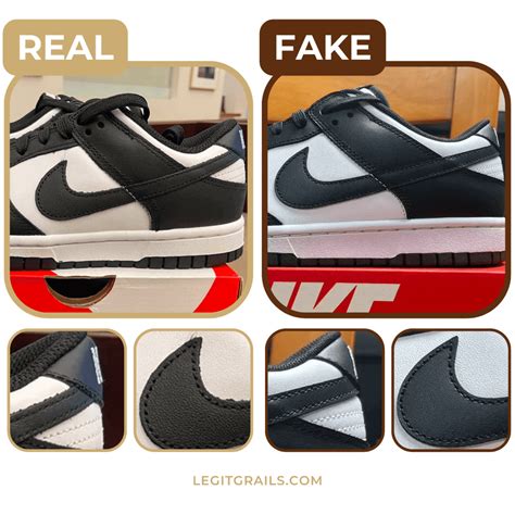 how to spot fake nike dunks panda|nike dunk panda fake.